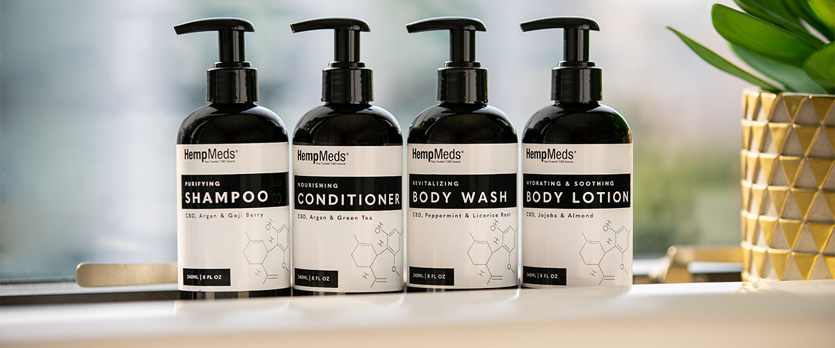 CBD bath products shampoo